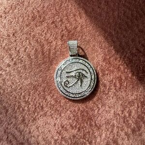 Silver Eye of Horus Pendant